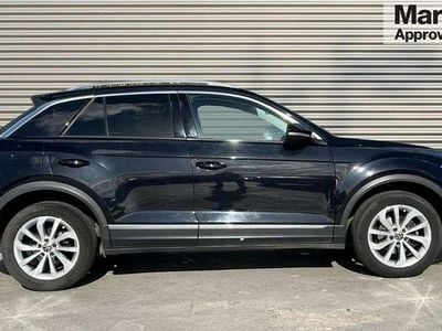 Begagnad VW T-Roc Style 150 HK (110 kW) 2022 Svart SUV