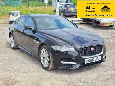 Used Jaguar XF R-Sport 180 HP (132 kW) 2017 Black Sedan