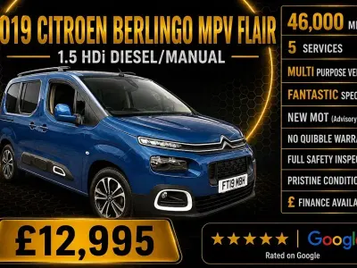 Used Citroën Berlingo Flair 2019 Blue MPV
