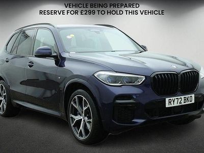 Used BMW X5 M Sport 340 HP (250 kW) 2022 Tansanitblau ii metallic SUV
