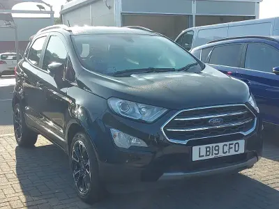 Used Ford Ecosport Titanium 125 HP (91 kW) 2019 Black SUV