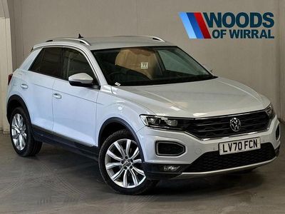 Used VW T-Roc SEL 150 HP (110 kW) 2021 Silver SUV
