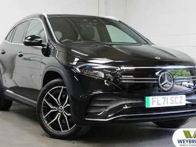 Used Mercedes EQA250 AMG line 139 kW (190 HP) 2021 Black SUV