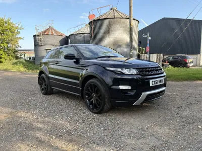 Gebraucht Land Rover Range Rover evoque Dynamic 240 PS (176 kW) 2011 Blau Coupé