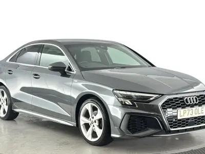 Used Audi A3 S-Line 110 HP (80 kW) 2024 Grey Sedan