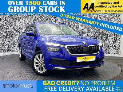 Used Skoda Kamiq SE 150 HP (110 kW) 2020 Blue SUV