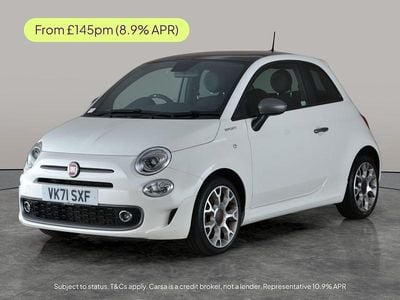 White Used 2022 Fiat 500 Sport Hatchback | £10,743 (Fair price)