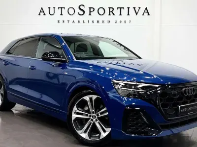Used Audi Q8 Black Edition 340 HP (250 kW) 2025 Blue SUV