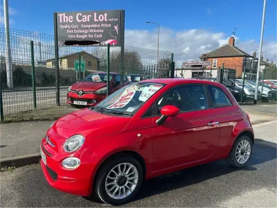 Used Fiat 500 Pop Star 69 HP (50 kW) 2016 Red Hatchback