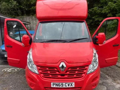 Usado Renault Master Komfort 2019 Vermelho