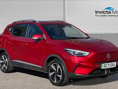 Used MG ZS Trophy Connect 114 kW (156 HP) 2021 Red SUV