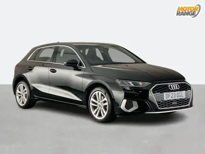 Used Audi A3 Sport 110 HP (80 kW) 2023 Black Sedan
