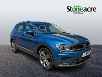 Used VW Tiguan Match 150 HP (110 kW) 2019 Blue SUV