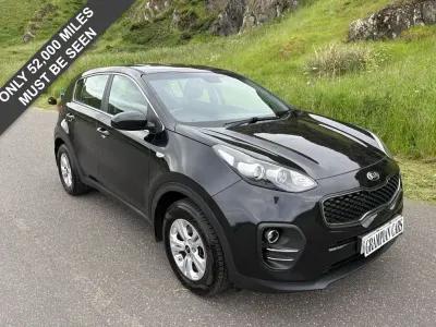 Used Kia Sportage 115 HP (84 kW) 2017 Black SUV