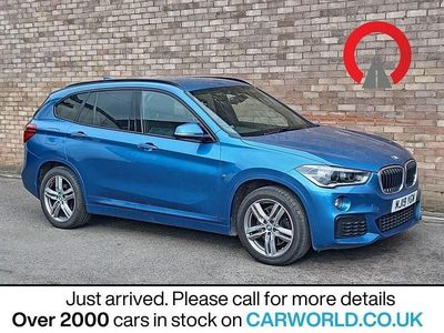 Used BMW X1 M Sport 190 HP (139 kW) 2019 Blue SUV
