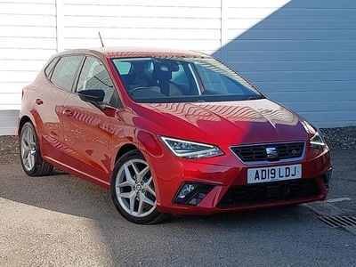 Usata Seat Ibiza FR 95 CV (69 kW) 2019 Rosso Utilitaria