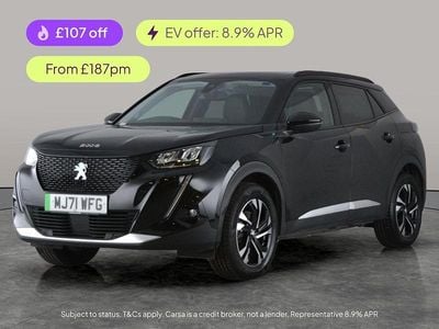 Black Used 2021 Peugeot e-2008 Allure Premium SUV | £12,141 (Good price)