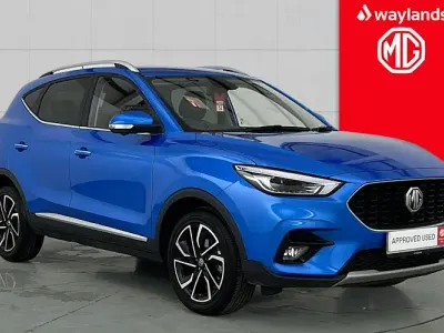 Używany MG ZS Exclusive 111 KM (81 kW) 2024 Niebieski SUV