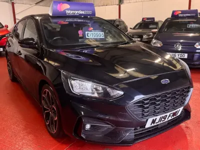 Used Ford Focus ST-Line X 125 HP (91 kW) 2019 Black Hatchback