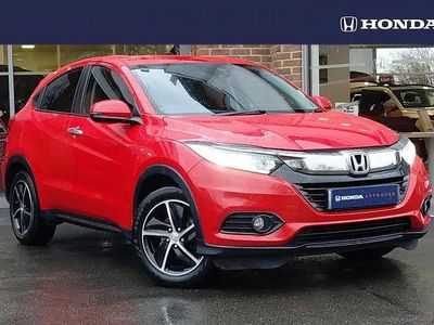 Used Honda HR-V SE 130 HP (95 kW) 2019 Rallye red SUV