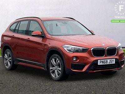 Used BMW X1 Sport Line 192 HP (141 kW) 2018 Orange SUV