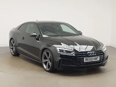 Used Audi A5 Black Edition 150 HP (110 kW) 2019 Black Coupe