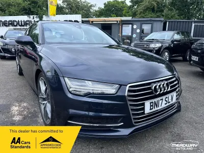 Used Audi A7 Sportback S-Line 2017 Blue Hatchback