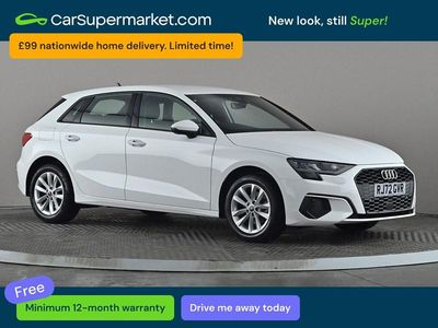 Used Audi A3 Advanced 110 HP (80 kW) 2023 White Sedan