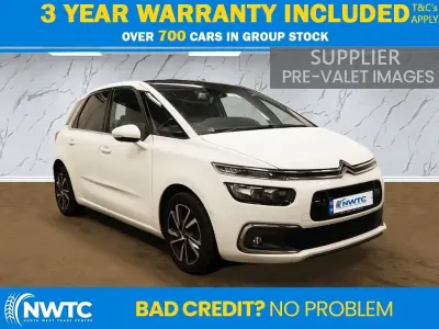 Used Citroën C4 Flair 130 HP (95 kW) 2018 White MPV