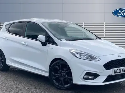 Used Ford Fiesta ST-Line X 155 HP (114 kW) 2021 White Hatchback
