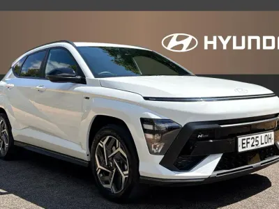 Used Hyundai Kona N Line 129 HP (94 kW) 2025 White SUV