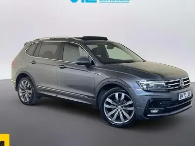 Used VW Tiguan Allspace R-line 150 HP (110 kW) 2020 Grey SUV