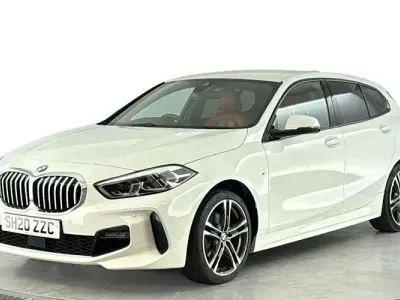 Used BMW 118 M Sport 140 HP (102 kW) 2020 White Hatchback