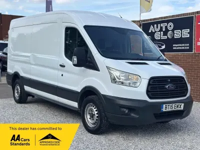 Used Ford Transit 125 HP (91 kW) 2015 White Van