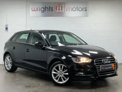 Used Audi A3 Sportback Comfort 2015 Black Hatchback
