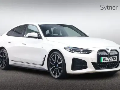 Used BMW i4 M Sport 246 kW (335 HP) 2022 White Sedan