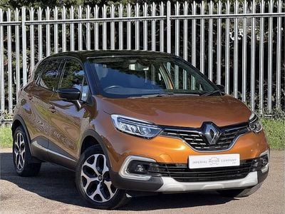 Used Renault Captur GT-Line 90 HP (66 kW) 2019 Orange/black SUV