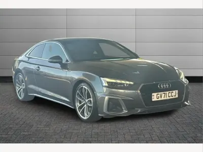 Used Audi A5 S-Line 204 HP (150 kW) 2021 Grey Coupe