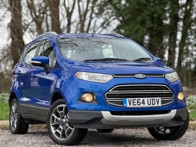 Used Ford Ecosport Titanium 125 HP (91 kW) 2015 Blue SUV