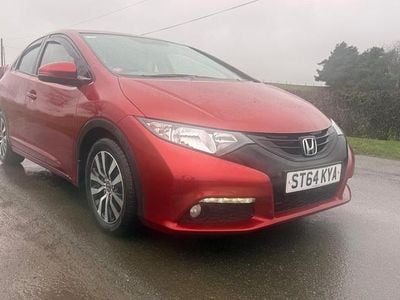Used Honda Civic SE Plus 2014 Red Hatchback