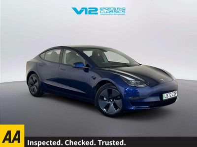 Used Tesla Model 3 Long Range AWD 254 kW (346 HP) 2022 Blue Sedan