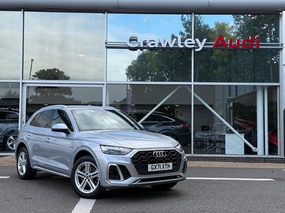 Silver Used 2021 Audi Q5 S-Line SUV | £28,990 (Fair price)