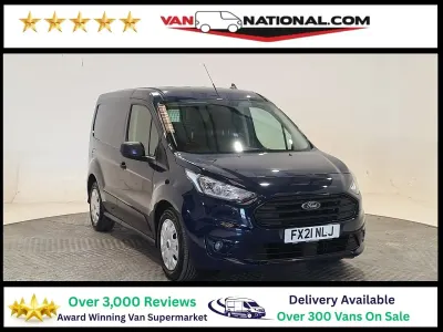 Used Ford Transit Connect Trend 100 HP (73 kW) 2021 Blue MPV