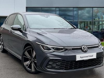 Begagnad VW Golf VIII GTD 200 HK (147 kW) 2023 Grå Halvkombi