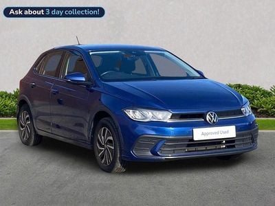 Blue Used 2022 VW Polo Life Hatchback | £14,687 (Fair price)