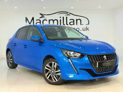 Używany Peugeot 208 Allure Premium 75 KM (55 kW) 2021 Niebieski Hatchback
