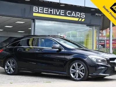 Used Mercedes CLA200 Shooting Brake 136 HP (100 kW) 2016 Black Estate
