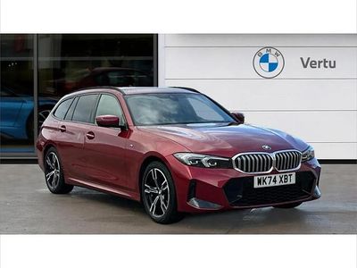 Red Used 2024 BMW 320 M Sport Estate | £32,670 (Fair price)