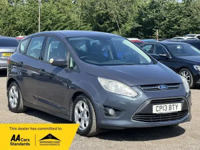 Used Ford C-MAX Zetec 105 HP (77 kW) 2013 Blue MPV