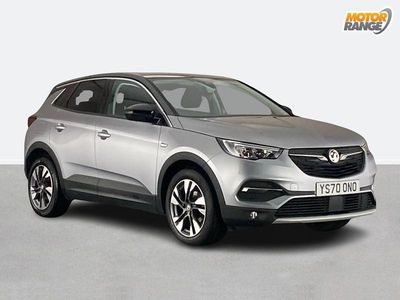 Used Vauxhall Grandland X SRi 130 HP (95 kW) 2020 Grey SUV
